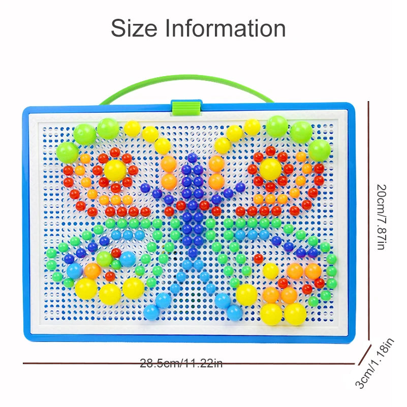 Creative Mosaic - 3D Puzzle Blocks (296 pcs)