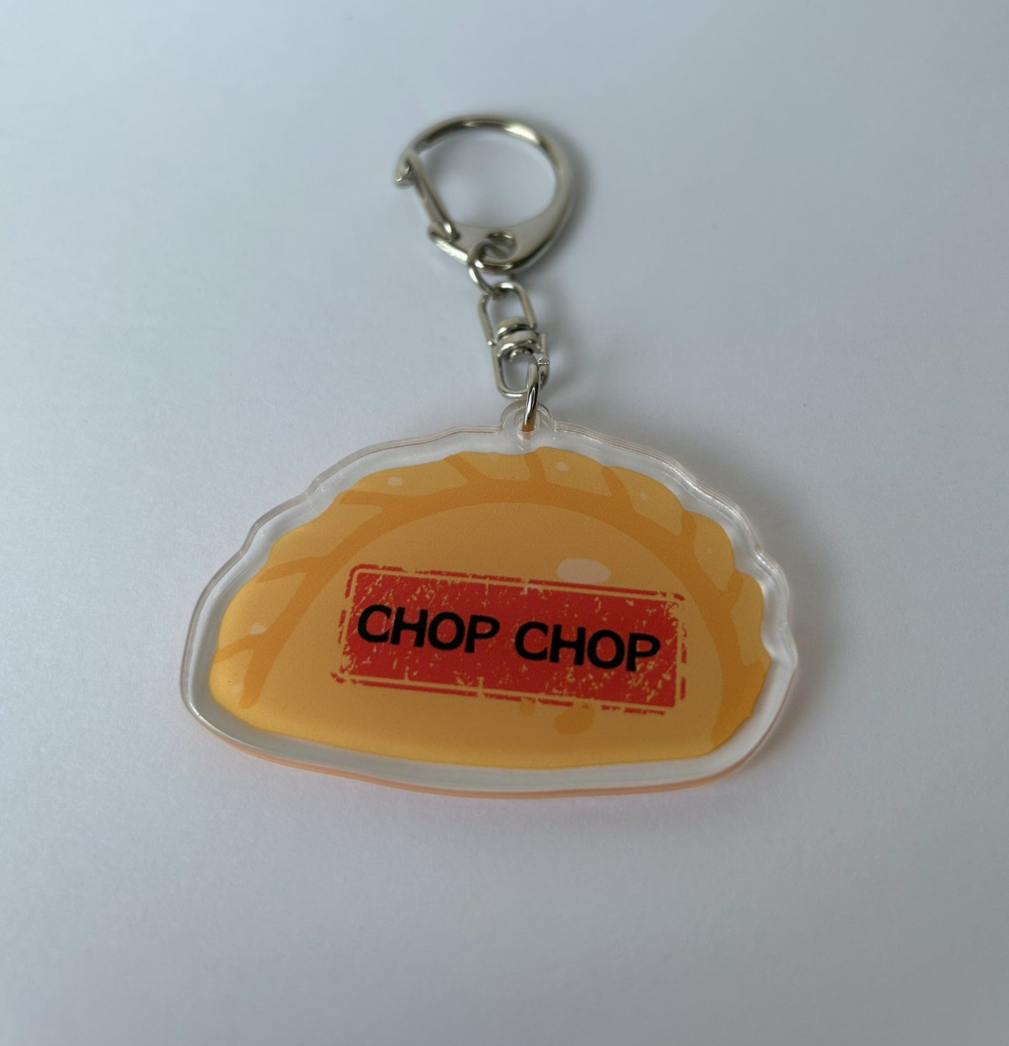 Chop Chop Curry Pok Keychain