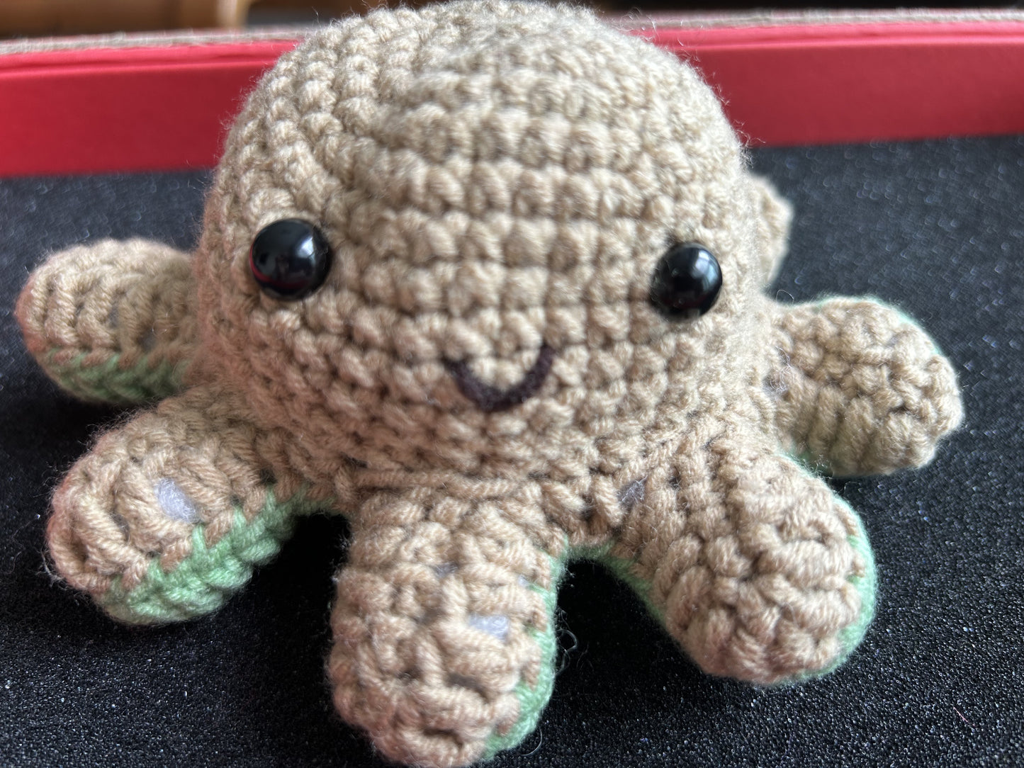 Reversible Octopus Plush Toy - Crochet Amigurumi