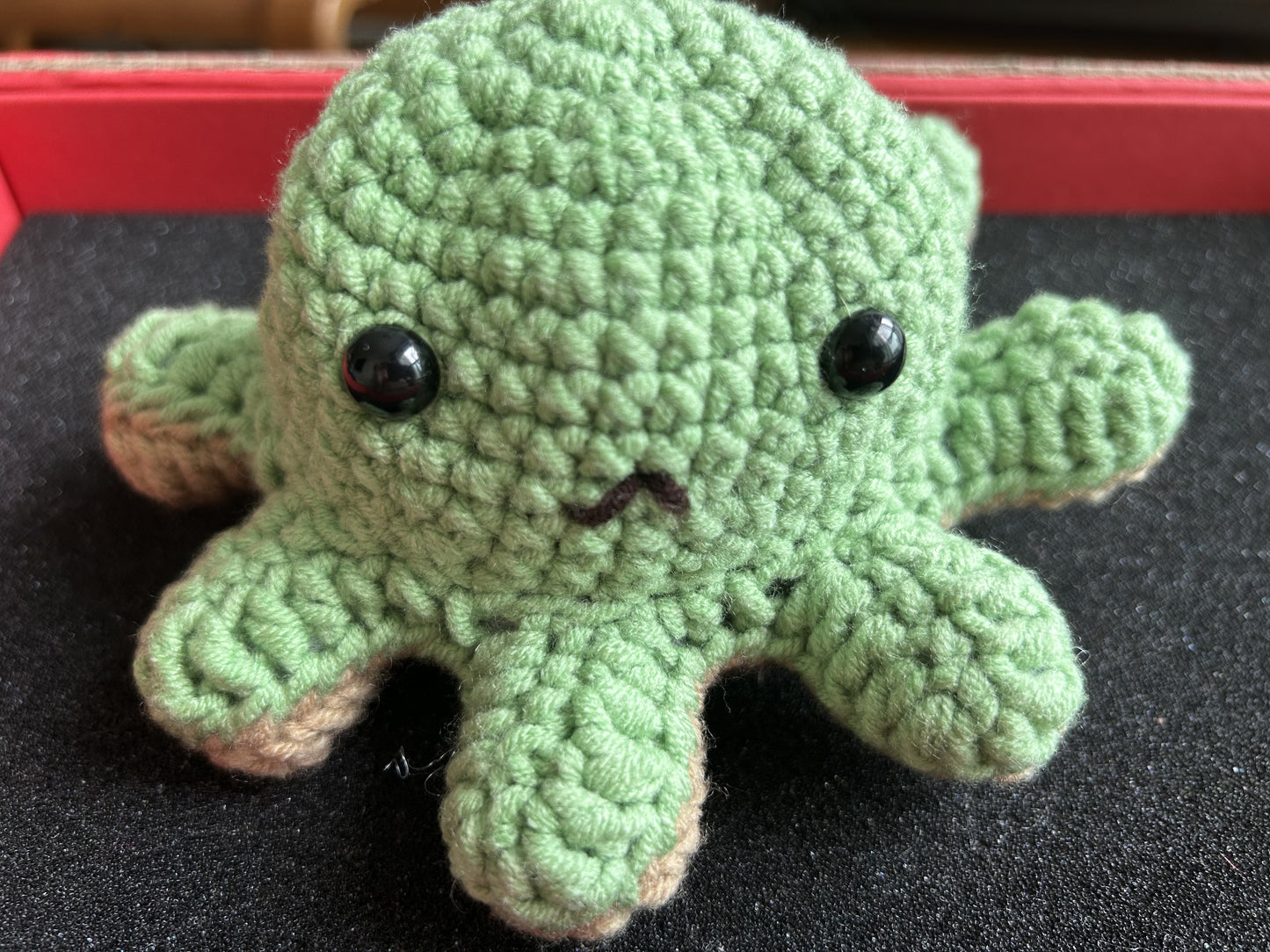 Reversible Octopus Plush Toy - Crochet Amigurumi