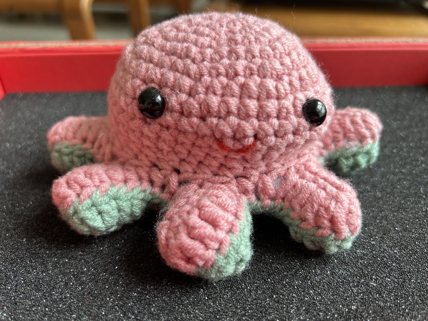 Reversible Octopus Plush Toy - Crochet Amigurumi