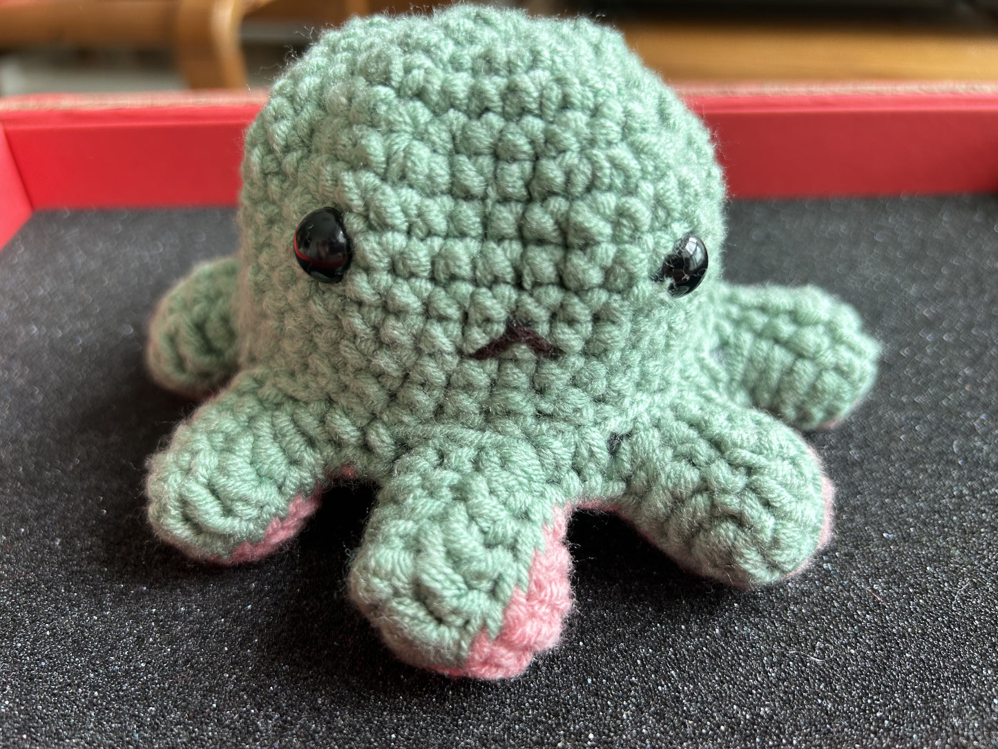 Reversible Octopus Plush Toy - Crochet Amigurumi