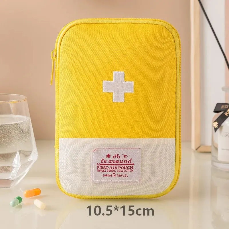 Portable Travel First Aid / Medicine Pouch