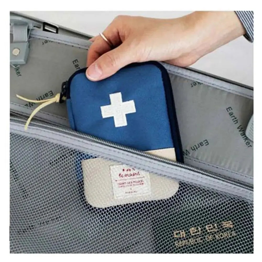 Portable Travel First Aid / Medicine Pouch