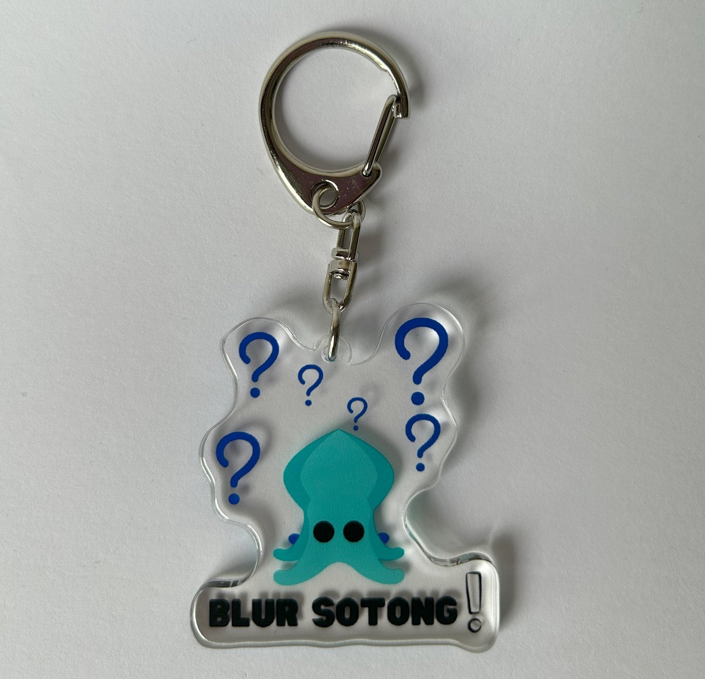 Blur Sotong Keychain