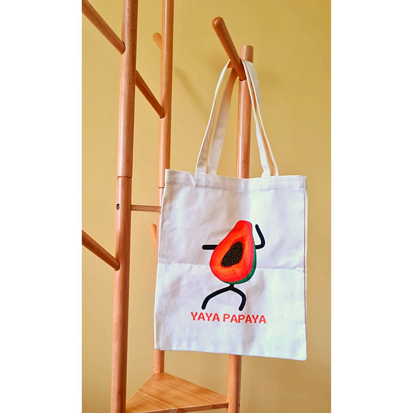 YAYA PAPAYA TOTE BAG