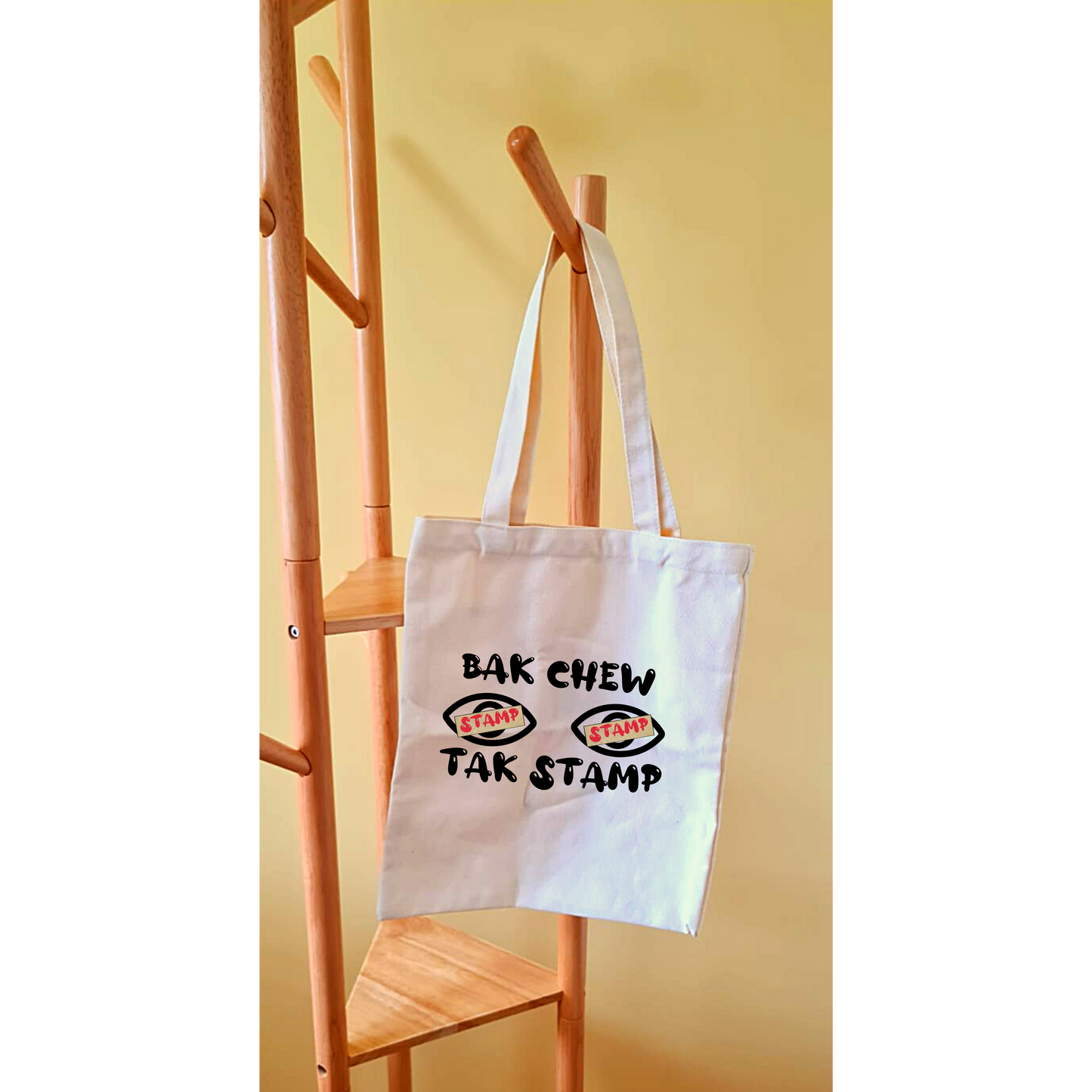 Bak Chew Tak Stamp Tote Bag